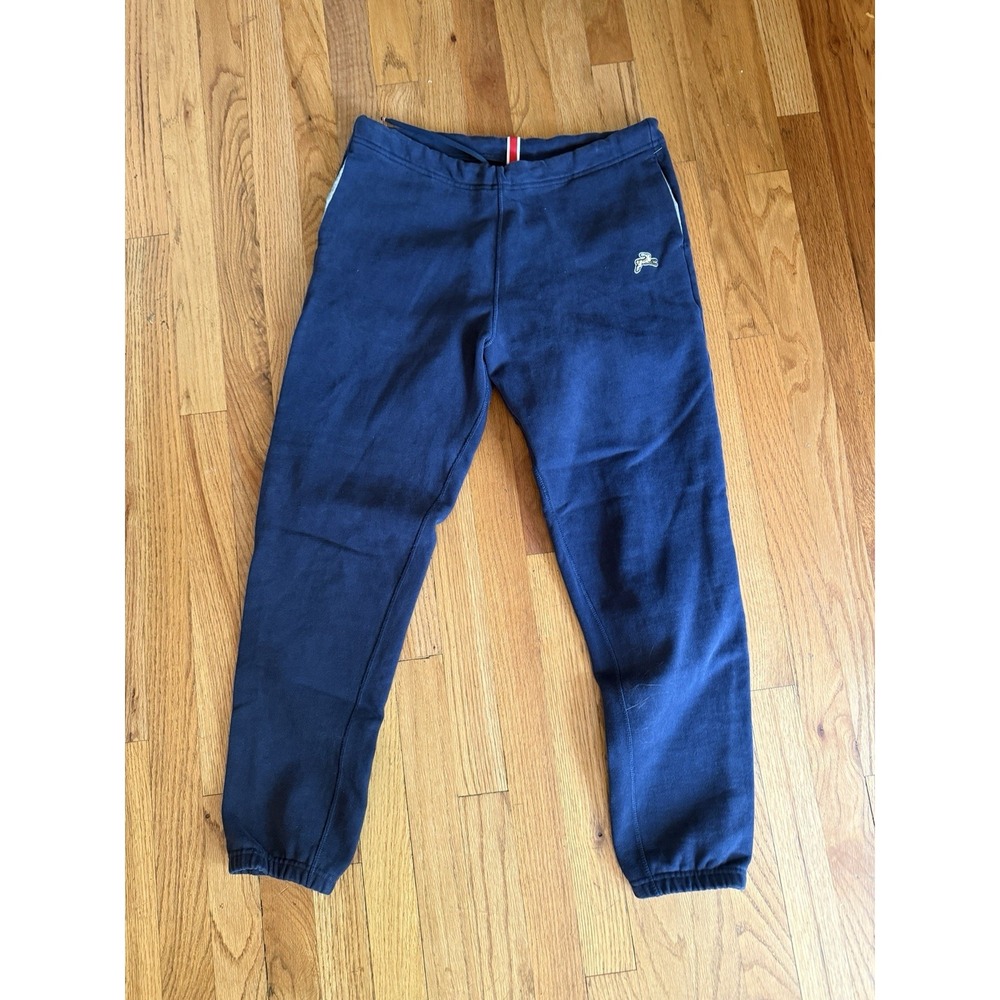 Tracksmith New England Trackhouse Jogger Sweatpants Navy Blue Mens M